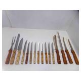 Vintage Set Pierre Santini Knives Stainless Steel