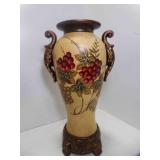 Decorative Ceramic Vase BROKEN & REPAIRED SEE