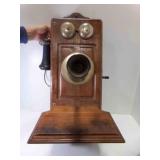 Antique Kellogg Wall Mount Telephone
