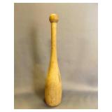 Vintage Wooden Juggling Pin Also Known as Indian