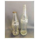 8oz. Clear Vintage Italian Coca-Cola Bottle