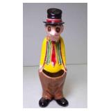 Vintage Ceramic Hobo Clown Planter