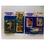 2 1993 Starting Lineup w/Special Series Card