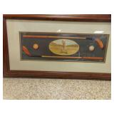 B. Horton Framed Golf Print - 32" X 17"