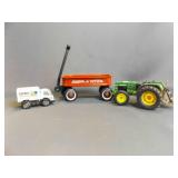 6" Miniature Radio Flyer Red Wagon - White Nasa