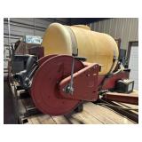 Fimco 150 gal. Gas powered sprayer and reel,