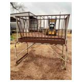 Square Bale Horse Feeder