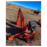 Kubota BH77 Backhoe attachment