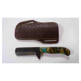 Bull Cutter Knife With Sheath