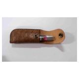 Folding Pocket Knife With Sheath