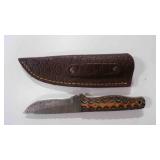 Fixed-Blade Knife With Sheath