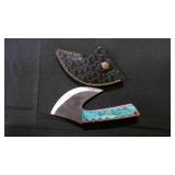 Ulu-Knife With Sheath