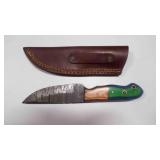 Straight Back Knife with Sheath