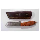 Tanto Bladed Knife With Sheath