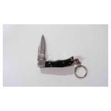 Miniature Folding Pocket Knife With Keychain