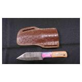 Modified Bladed Knife With Sheath