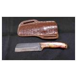 Bull Cutter Knife With Sheath