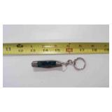 Miniature Folding Pocket Knife With a Keychain