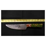 Straight Back Kitchen Knife