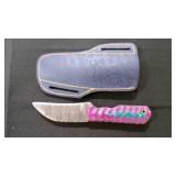 Wharncliffe knife With Sheath