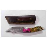 Tanto Bladed Knife With Sheath