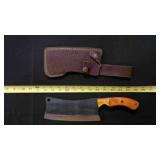 Cleaver Knife With Sheath