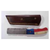Bull Cutter Knife With Sheath
