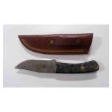 Clip Blade Knife With Sheath