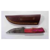 Straight Knife With Sheath