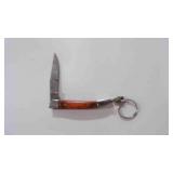 Folding Pocket Knife With Keychain