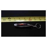 Miniature Folding Pocket Knife With Keychain