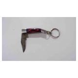Miniature Folding Pocket Knife With Keychain