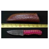 Spear Point Knife With Sheth