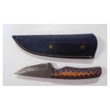 Leaf Shape Knife With Sheath