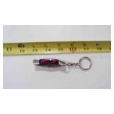 Miniature Folding Pocket Knife With Keychain