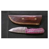 Leaf Shape Knife With Sheath