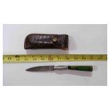 Folding Pocket Knife With Sheath