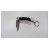 Miniature Folding Pocket Knife With Keychain