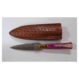 Double Edge Dagger Knife With Sheath