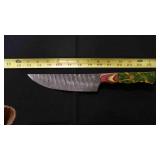 Straight Back Kitchen Knife