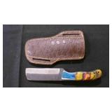 Bull Cutter Knife With Sheath