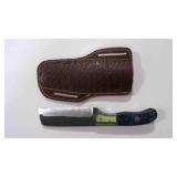 Bull Cutter Knife With Sheath