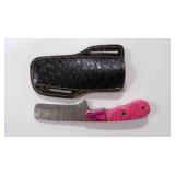 Bull Cutter Knife With Sheath