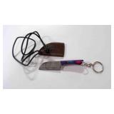 Miniature Cleaver Blade With Keychain