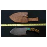 Cleaver Knife With Sheath