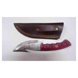 Gut Hook Knife With Sheath