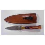 Double Edge Dagger Knife With Sheath