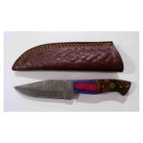 Clip Blade Knife With Sheath