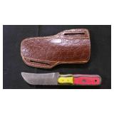 Sheepsfoot Knife With Sheath