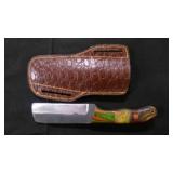 Bull Cutter Knife With Sheath